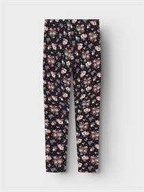 NAME IT Leggings Vivian Dark Sapphire Flowers